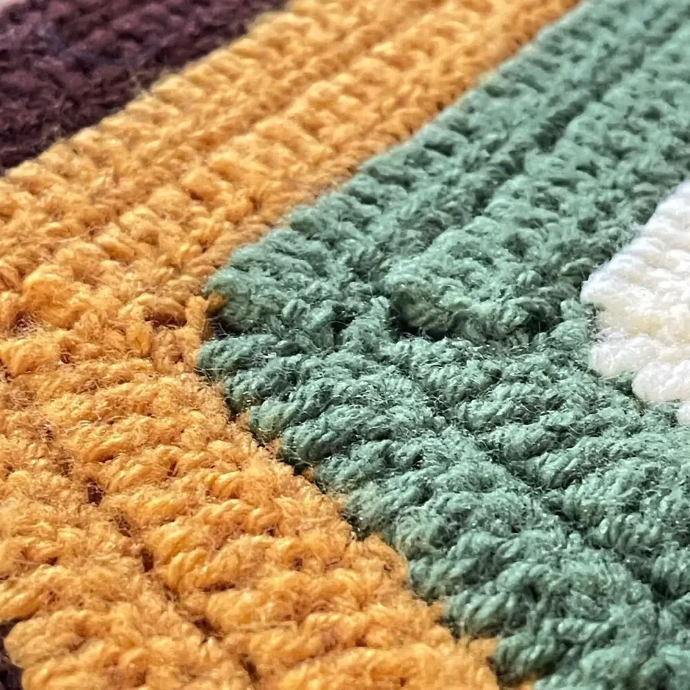 Handmade vintage afghan